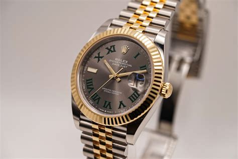 rolex wimbledon 2 tone|rolex datejust wimbledon pics.